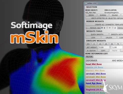 mSkin Softimage ウェイトツールを公開