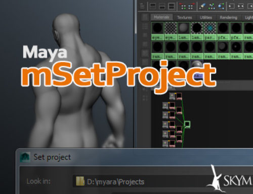 Maya mSetProject